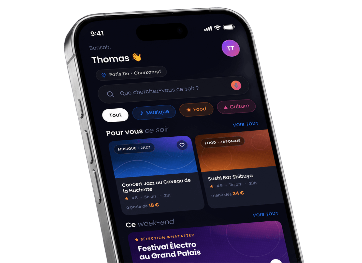 WhatAfter app feature preview